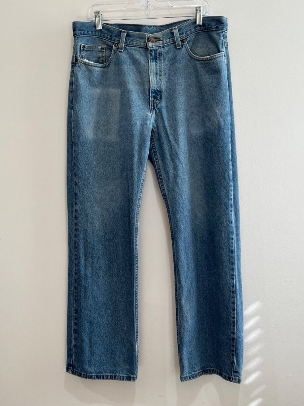Faded Glory Vtg 90s Relaxed Fit Jeans Mens 36X32 Lightwash 100% Cotton